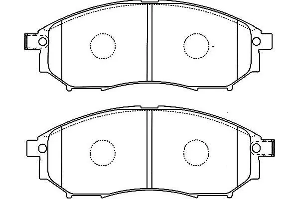 Handler.Part Brake pad set, disc brake KAVO PARTS BP6583 1