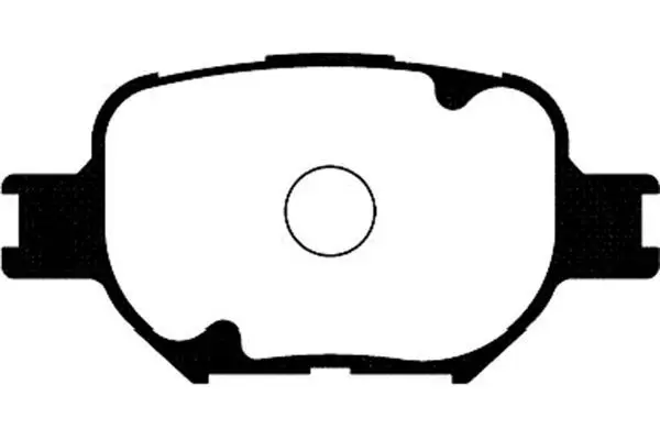 Handler.Part Brake pad set, disc brake KAVO PARTS BP9073 1