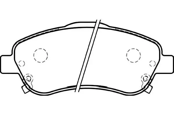 Handler.Part Brake pad set, disc brake KAVO PARTS BP9082 1