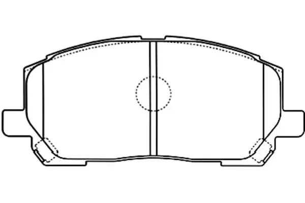 Handler.Part Brake pad set, disc brake KAVO PARTS BP9095 1