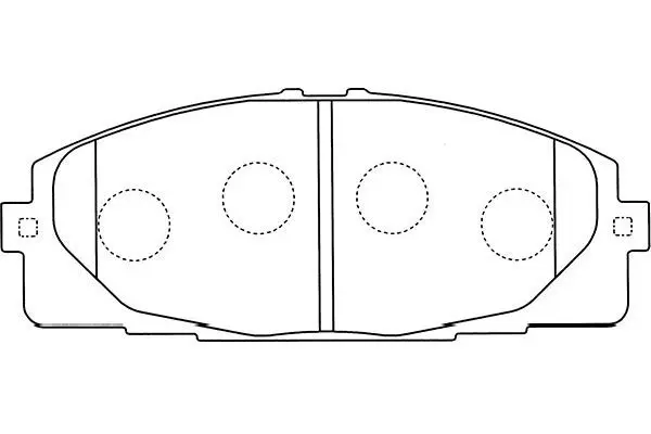 Handler.Part Brake pad set, disc brake KAVO PARTS BP9107 1