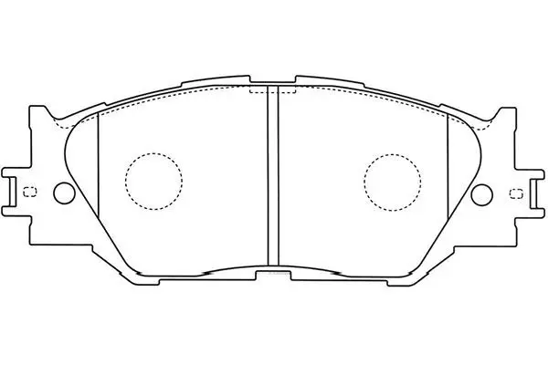 Handler.Part Brake pad set, disc brake KAVO PARTS BP9114 1