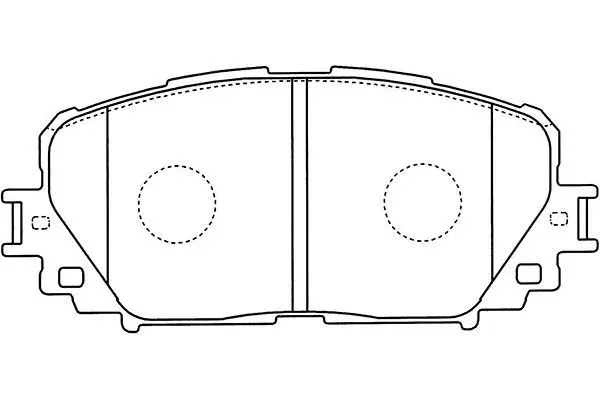 Handler.Part Brake pad set, disc brake KAVO PARTS BP9118 1