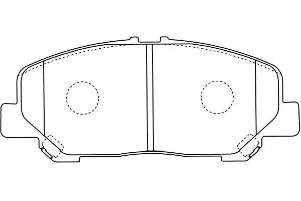 Handler.Part Brake pad set, disc brake KAVO PARTS BP9125 1