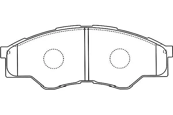 Handler.Part Brake pad set, disc brake KAVO PARTS BP9126 1