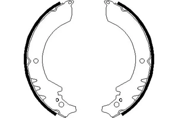 Handler.Part Brake shoe set KAVO PARTS BS1903 1