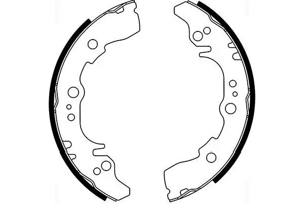 Handler.Part Brake shoe set KAVO PARTS BS1919 1