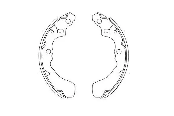 Handler.Part Brake shoe set KAVO PARTS BS1920 1