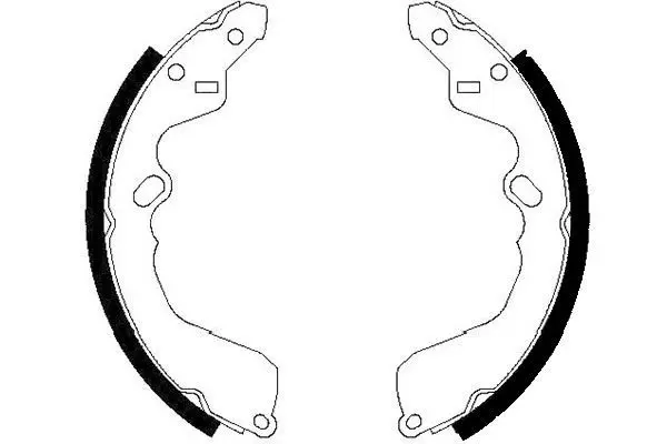 Handler.Part Brake shoe set KAVO PARTS BS4403 1