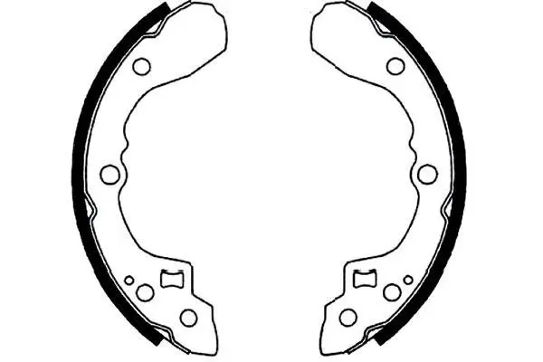 Handler.Part Brake shoe set KAVO PARTS BS4404 1