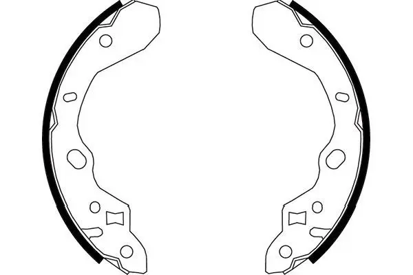 Handler.Part Brake shoe set KAVO PARTS BS5425 1