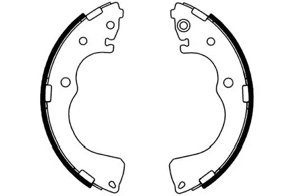 Handler.Part Brake shoe set KAVO PARTS BS5427 1