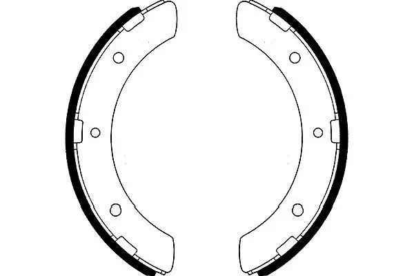 Handler.Part Brake shoe set KAVO PARTS BS6419 1