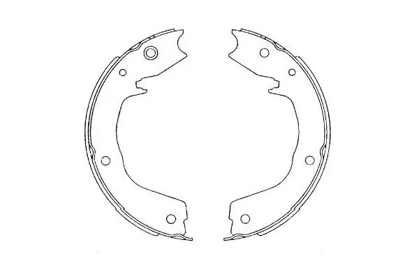 Handler.Part Brake shoe set KAVO PARTS BS6422 1