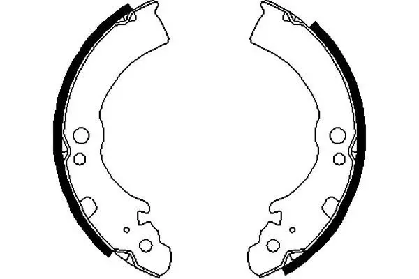 Handler.Part Brake shoe set KAVO PARTS BS7403 1