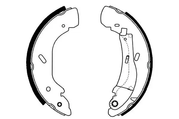 Handler.Part Brake shoe set KAVO PARTS BS7428 1