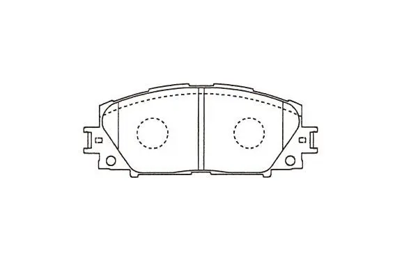 Handler.Part Brake pad set, disc brake KAVO PARTS BP9136 1