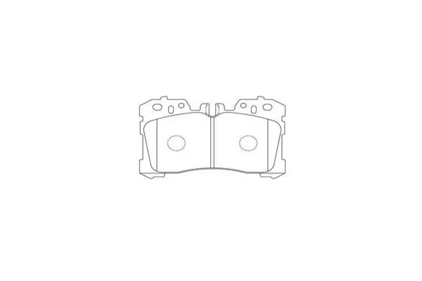 Handler.Part Brake pad set, disc brake KAVO PARTS BP9137 1