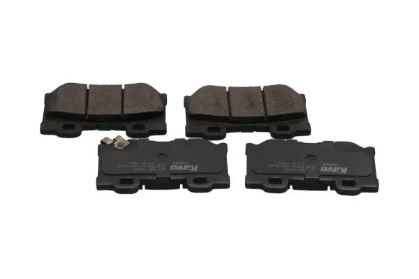 Handler.Part Brake pad set, disc brake KAVO PARTS KBP6582 3