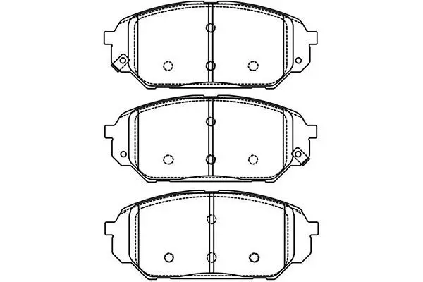 Handler.Part Brake pad set, disc brake KAVO PARTS BP3038 1