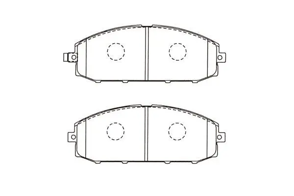 Handler.Part Brake pad set, disc brake KAVO PARTS BP6619 1