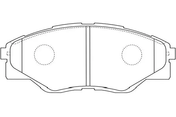 Handler.Part Brake pad set, disc brake KAVO PARTS BP9145 1