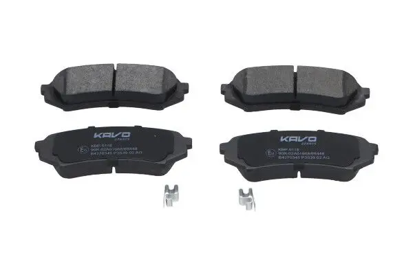 Handler.Part Brake pad set, disc brake KAVO PARTS KBP9118 1