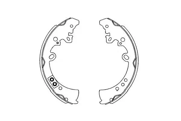 Handler.Part Brake shoe set KAVO PARTS KBS9913 1