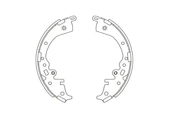 Handler.Part Brake shoe set KAVO PARTS BS9951 1