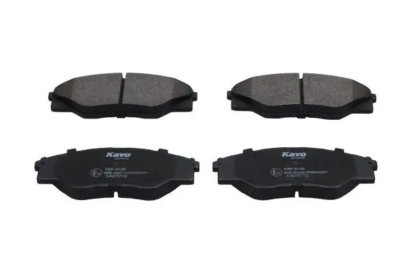 Handler.Part Brake pad set, disc brake KAVO PARTS KBP9135 1