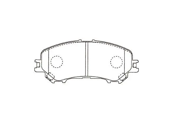 Handler.Part Brake pad set, disc brake KAVO PARTS BP6632 1