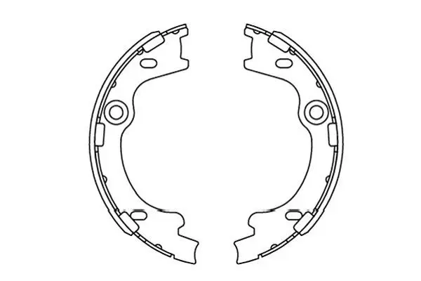 Handler.Part Brake shoe set KAVO PARTS BS3421 1