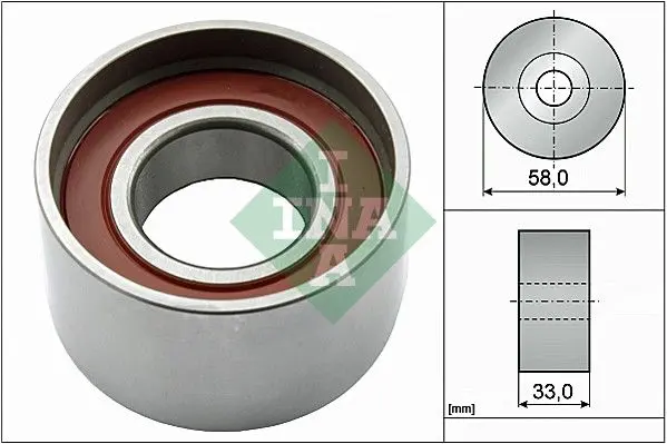 Handler.Part Tensioner pulley, timing belt INA 531078410 1