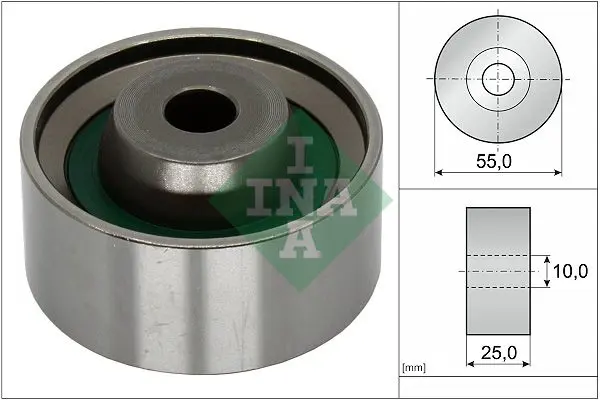 Handler.Part Deflection/guide pulley, timing belt INA 532031420 1