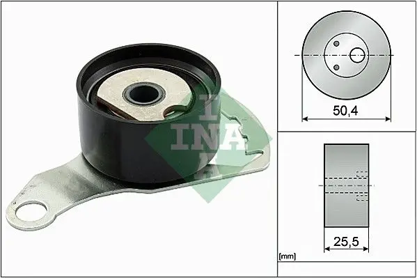 Handler.Part Tensioner pulley, timing belt INA 531027230 1