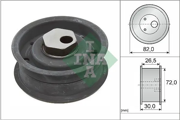 Handler.Part Tensioner pulley, timing belt INA 531030410 1