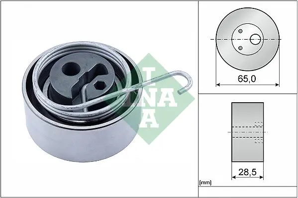 Handler.Part Tensioner pulley, timing belt INA 531053520 1