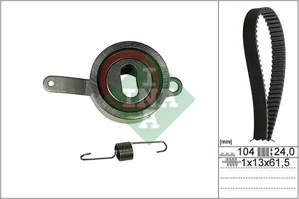 Handler.Part Timing belt set INA 530031410 1