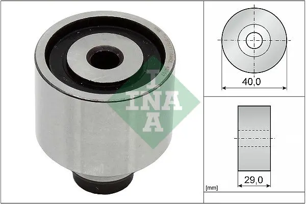 Handler.Part Deflection/guide pulley, timing belt INA 532062310 1