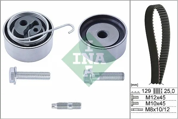 Handler.Part Timing belt set INA 530049110 1