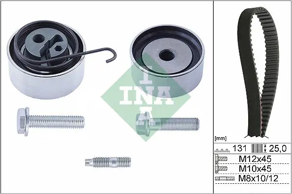 Handler.Part Timing belt set INA 530049410 1