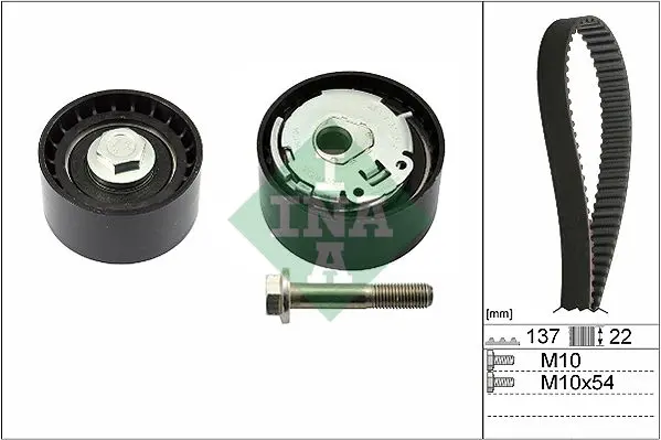 Handler.Part Timing belt set INA 530053610 1