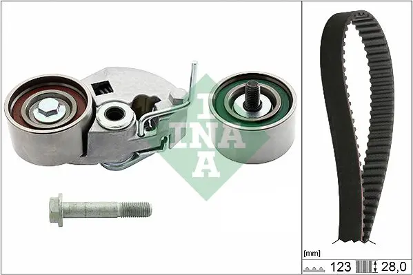 Handler.Part Timing belt set INA 530054210 1