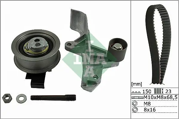 Handler.Part Timing belt set INA 530054610 1