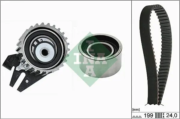 Handler.Part Timing belt set INA 530062510 1