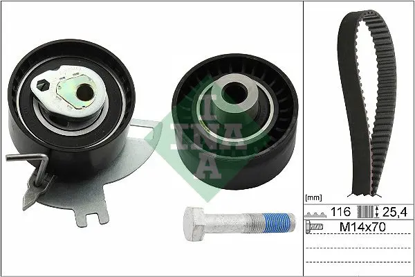 Handler.Part Timing belt set INA 530069110 1