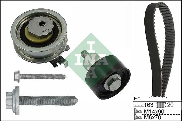 Handler.Part Timing Belt Kit INA 530059211 1