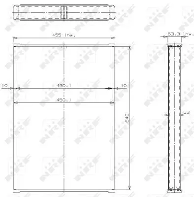 Handler.Part Radiator, engine cooling NRF 14071 5