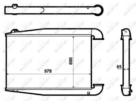 Handler.Part Intercooler, charger NRF 30230 5