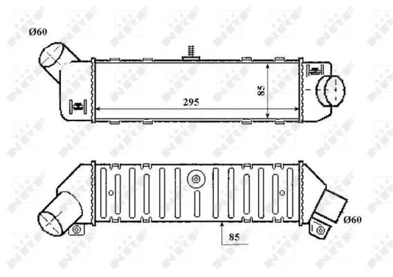 Handler.Part Intercooler, charger NRF 30413 5